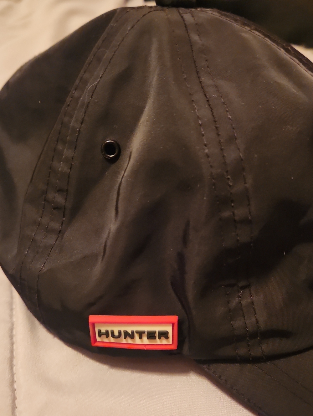 Hunter For Target Black Cap with Red-Trim Logo Patch